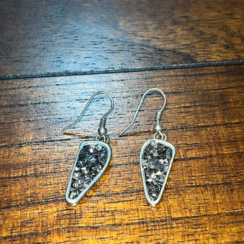 Abstract jewell earrings